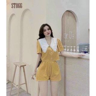 Sét đùi cổ phối (cài nút thật)