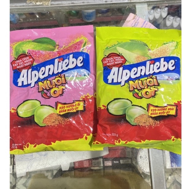 Kẹo Alpenliebe Hương Xoài/ Xí Muội/ Me Nhân Muối Ớt