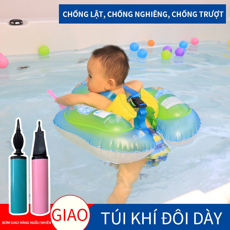 [HCM]Phao Bơi, Phao Bơi Chống Lật Kiểu Dáng Hoạt Hình Dễ Thương Cho Bé,Bơm khí miễn phí-MY-YYQL/S