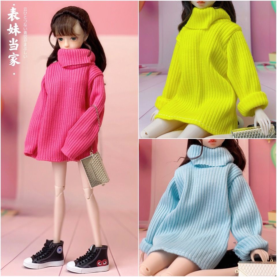 Bộ Quần Áo Thu Đông Cho Búp Bê 30CM Tỉ Lệ 1 / 6