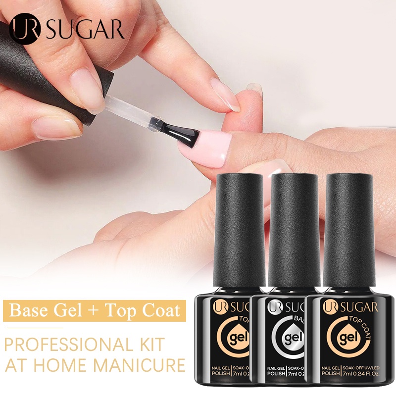 Sơn móng tay UR SUGAR UV LED trong suốt dung tích 7ml
