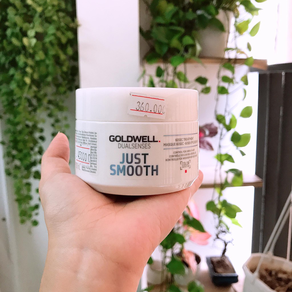 Hấp dầu suôn mượt 60s Goldwell Just Smooth 200ml
