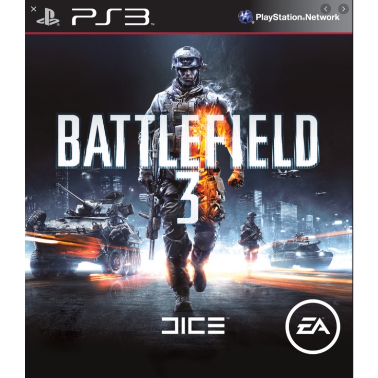 Trò chơi Đĩa ps3 Battlefield