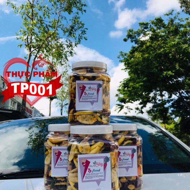 🥕🌽🥔-Thực Phẩm sấy khô '' O - Food '' THẬP CẨM  😚😅Hộp 500g  : 100k/hộp