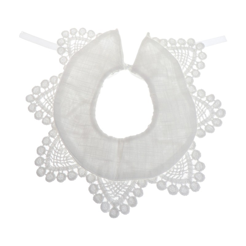 Yếm Ăn Cotton Phối Ren Mẫu Mới 2018 Chất Lượng Cao Cho Bé Gái 0-3 Tuổi