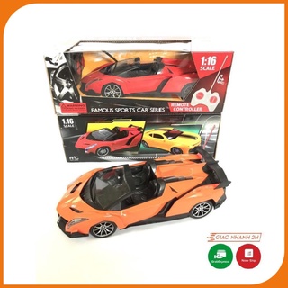 Xe ô tô thể thao điều khiển từ xa RC sport car siêu tốc độ có đèn led - hàng loại 1 có kèm sạc pin