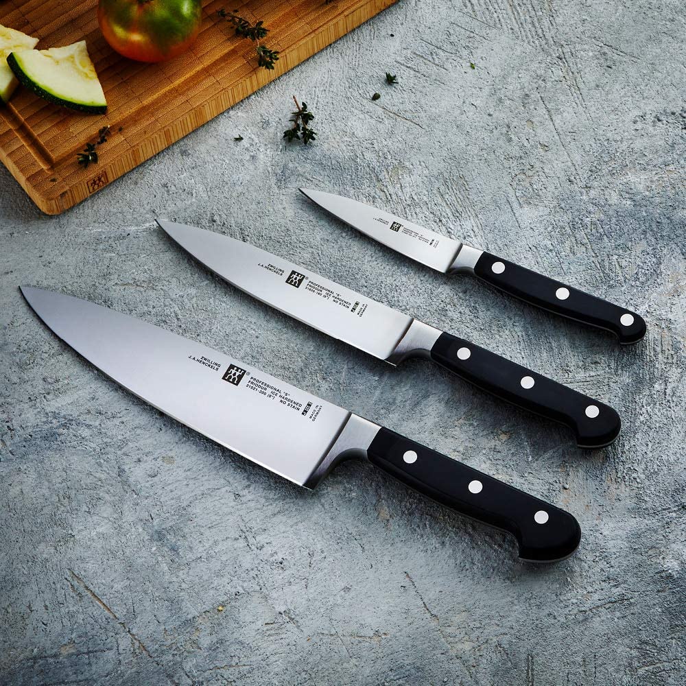 Bộ dao Zwilling professional S 3 món - Sản Xuất Tại Đức - TÀI TRANG HÀNG ĐỨC