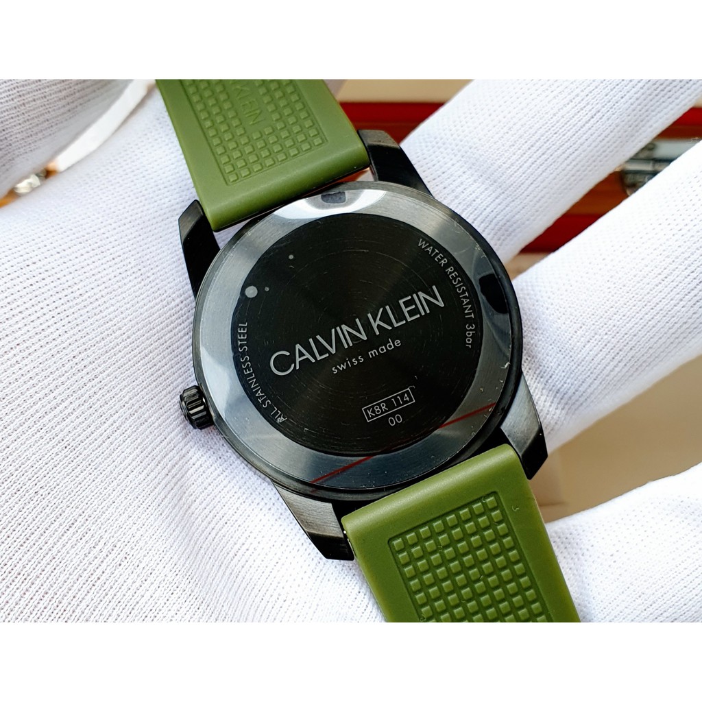 Đồng hồ nam CALVIN KLEIN Evidence Green Dial Men’s Watch - model : K8R114WL