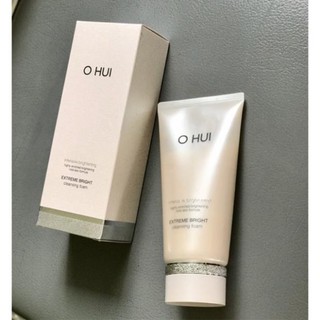 Sữa rửa mặt dưỡng trắng da Ohui Extreme White Foam Snow Vitamin Full 160ml - Chính hãng LG Vina
