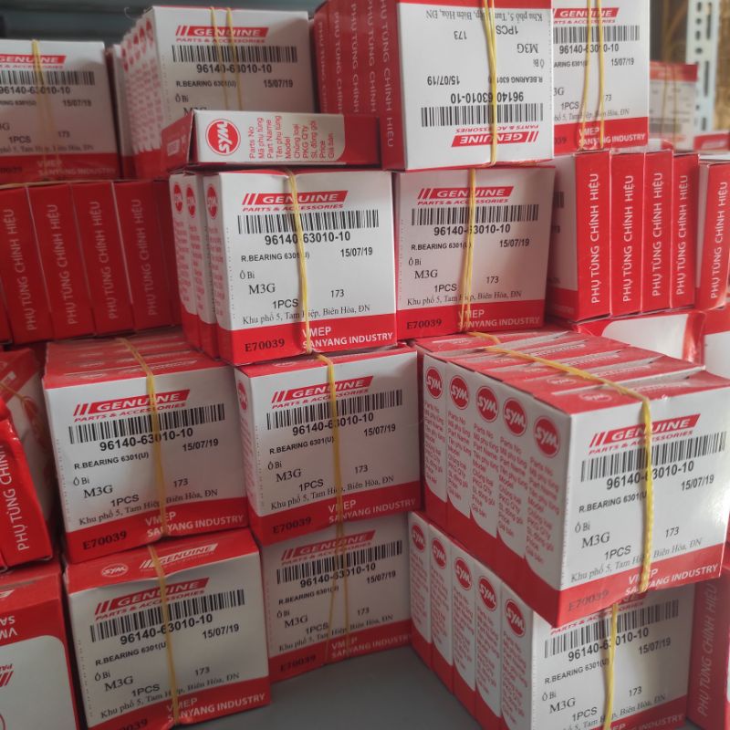 Vòng Bi SYM 6301, 6300, 6203, 6200, 6202, 6201