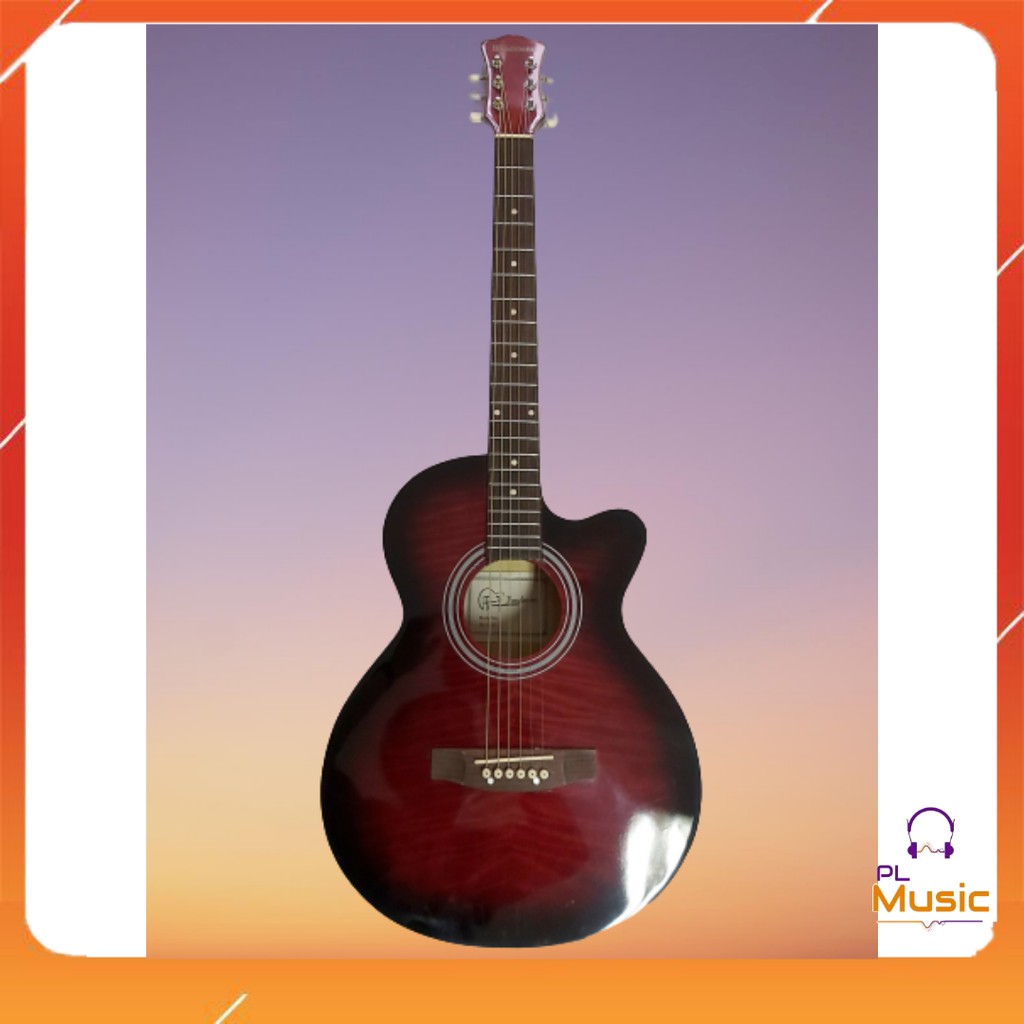 Đàn Guitar Acoustic PL MS 2020 + pick gảy , giáo trình online hướng dẫn cho người mới tập chơi.[TẶNG KÈM KHÓA HỌC]