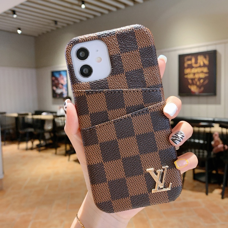 Ốp điện thoại da cứng họa tiết Houndstoothy cho iPhone 13 12 11 Pro Max Mini XS XR X 8 7 6 6S Plus + SE 2020