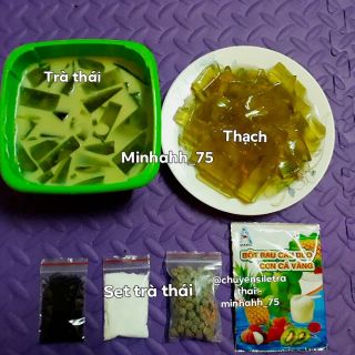 Ống hút trà sữa trân châu