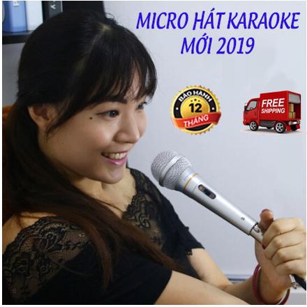 [RẺ VÔ ĐỐI] Mirco có dây chống hú XINGMA AK-319 cao cấp, Nơi bán Micro Karaoke hát trên oto, Mic hát loa kẹo kéo