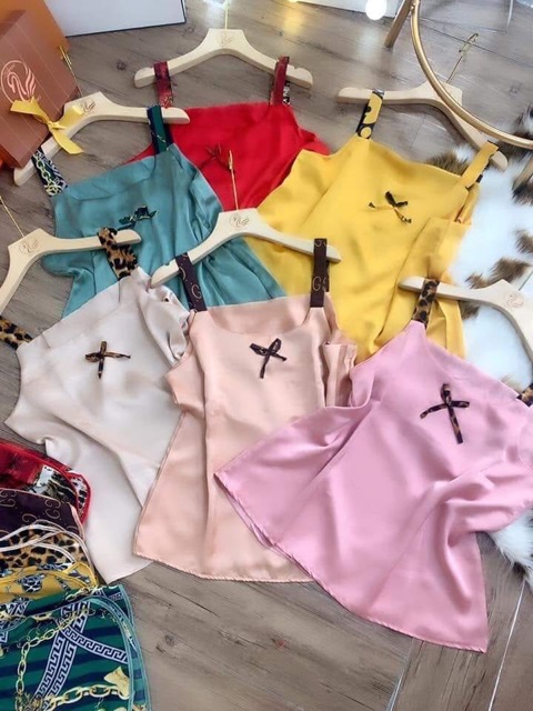 Bộ lụa 2 dây mềm mát không nhăn (có ảnh thật ) | BigBuy360 - bigbuy360.vn