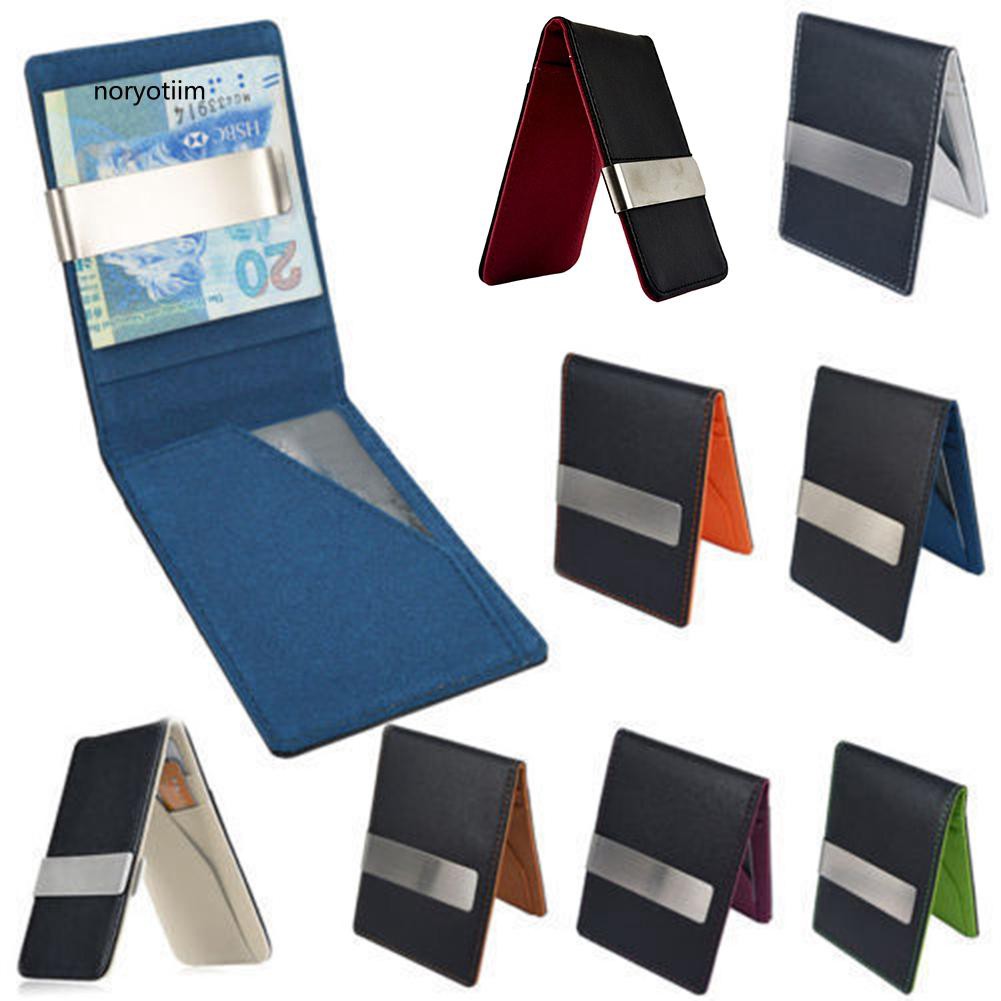 Ví da kiểu mỏng giữ thẻ tín dụng , giấy tờ cho nam