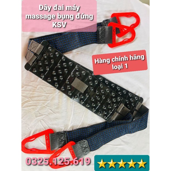 Dây đai massage bụng đứng đánh tan mỡ bụng, loại 1