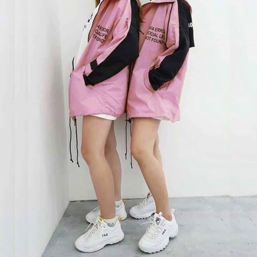 Áo Khoác Kaki 2 Lớp Nam Nữ unisex 404 Error M694