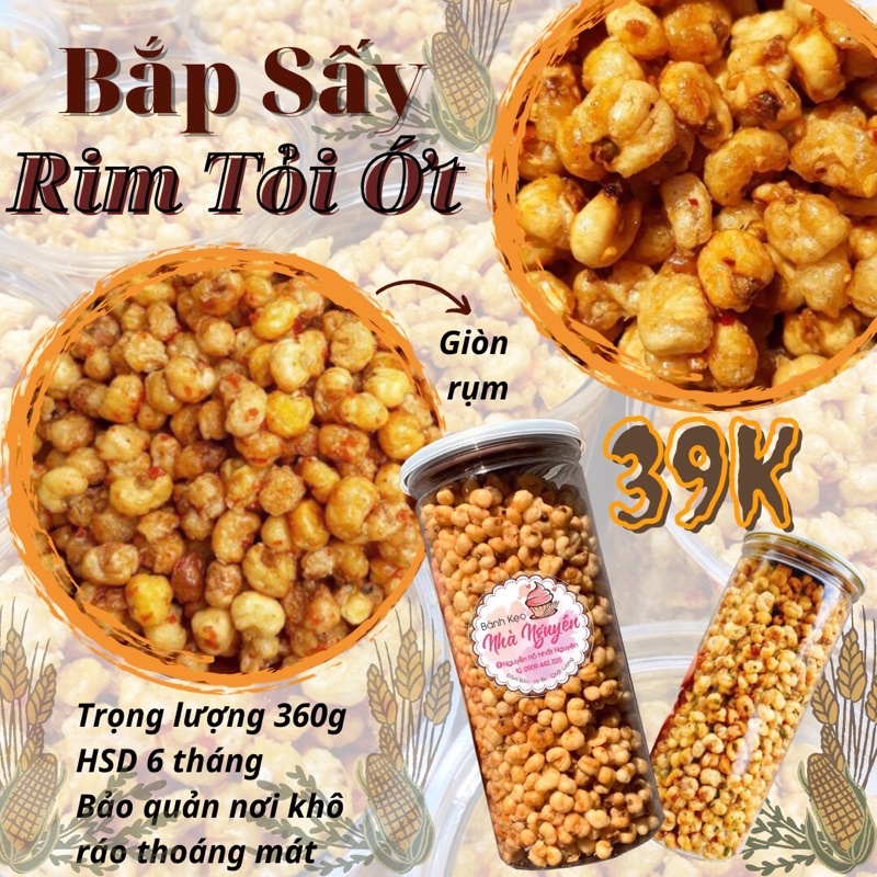 BẮP RIM TỎI ỚT