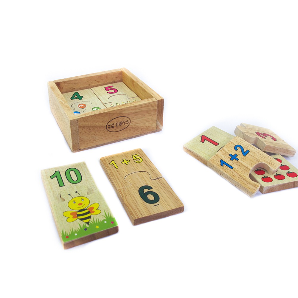Đồ chơi gỗ Winwintoys - Bộ học số