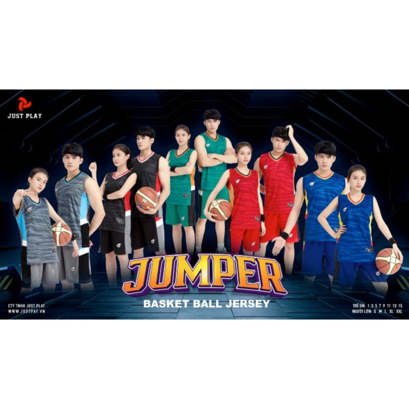 BỘ ĐỒ BÓNG RỔ JUSPLAY JUMPER