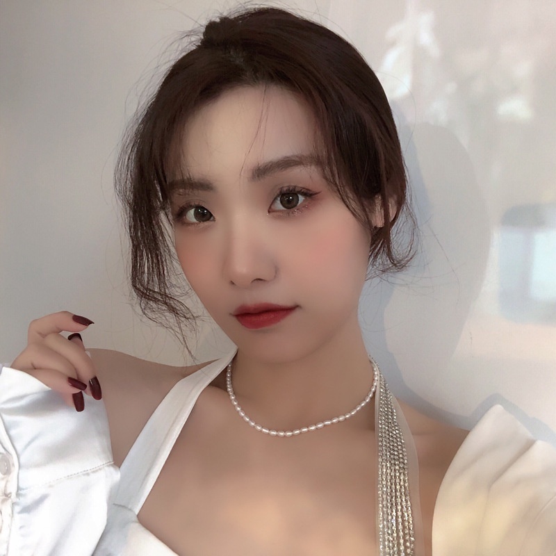 Vòng Cổ choker Đính Ngọc Trai Thời Trang Dành Cho Nữ