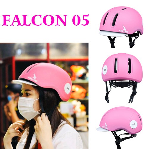 Mũ bảo hiểm thể thao xe đạp siêu nhẹ nam nữ hot nhất hiện nay, Falcon 05 full box
