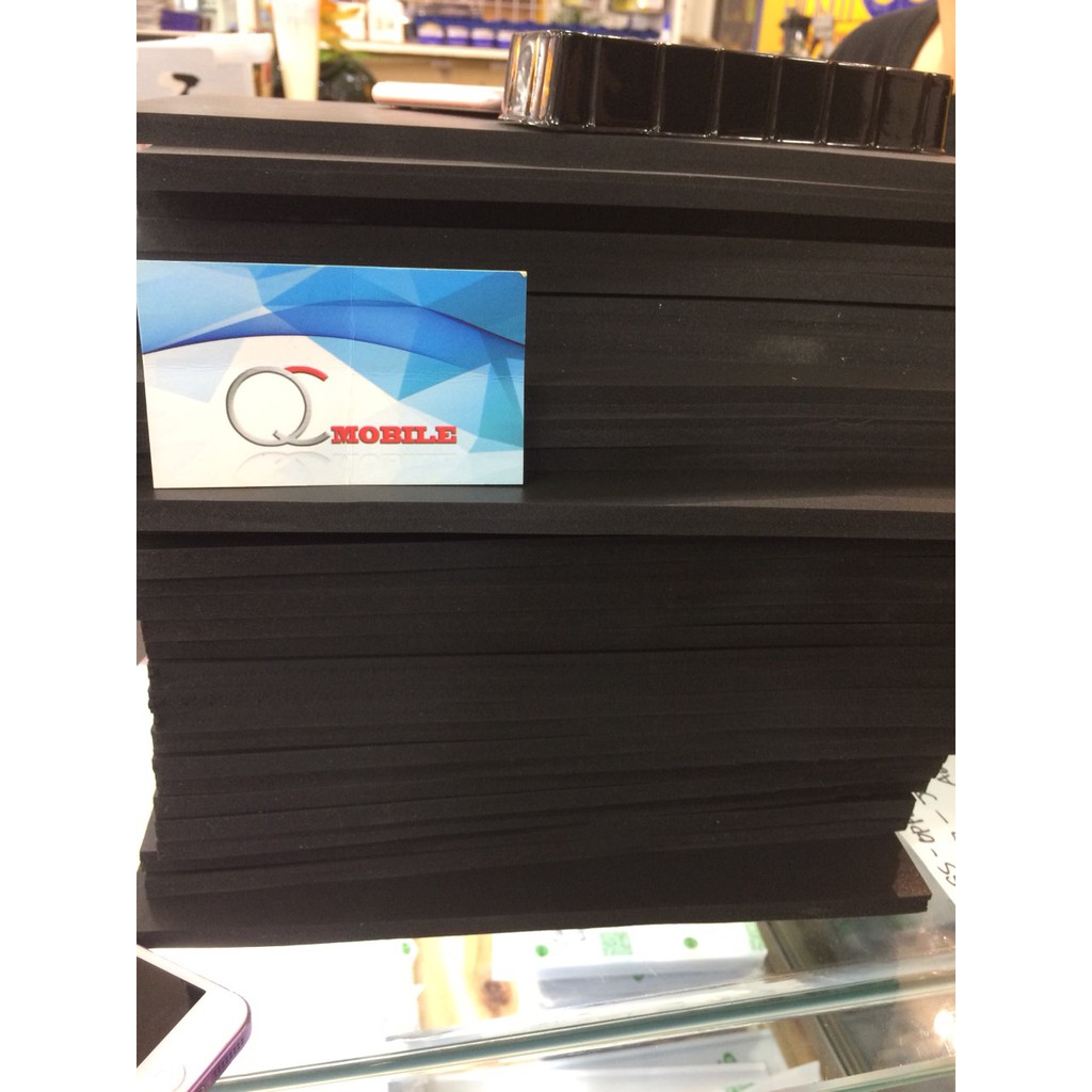 Caosu đen lót kỹ thuật ép kính 5li/8li