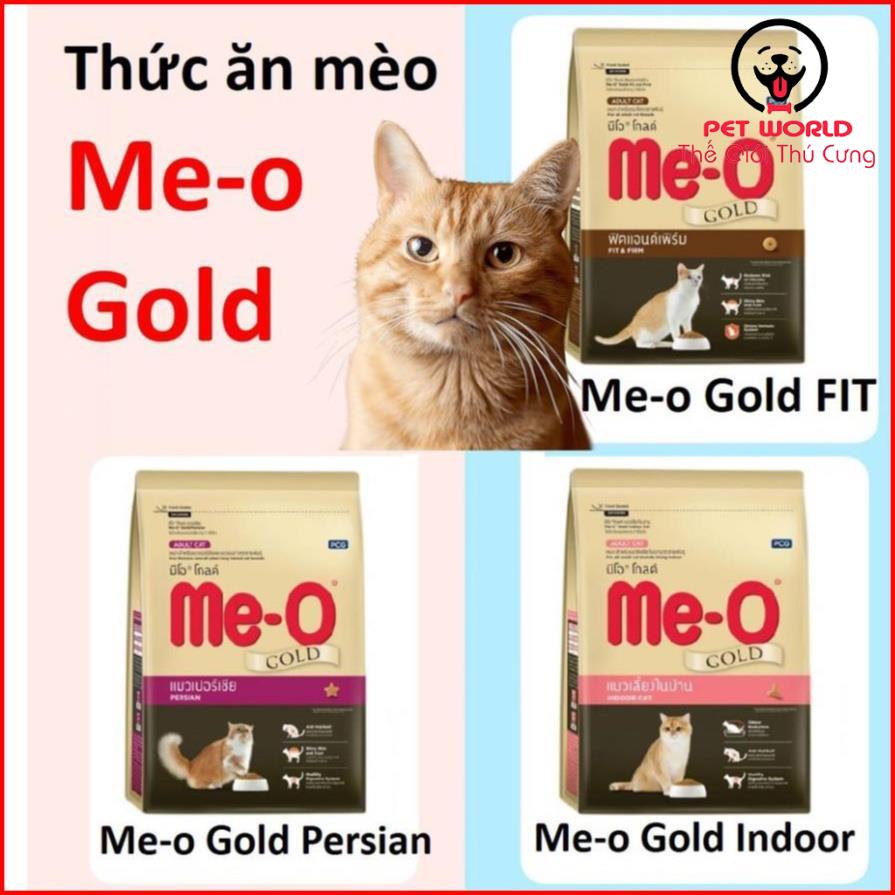 Thức ăn hạt mèo dạng viên Me-O Gold - Thức ăn mèo cao cấp ThaiLan