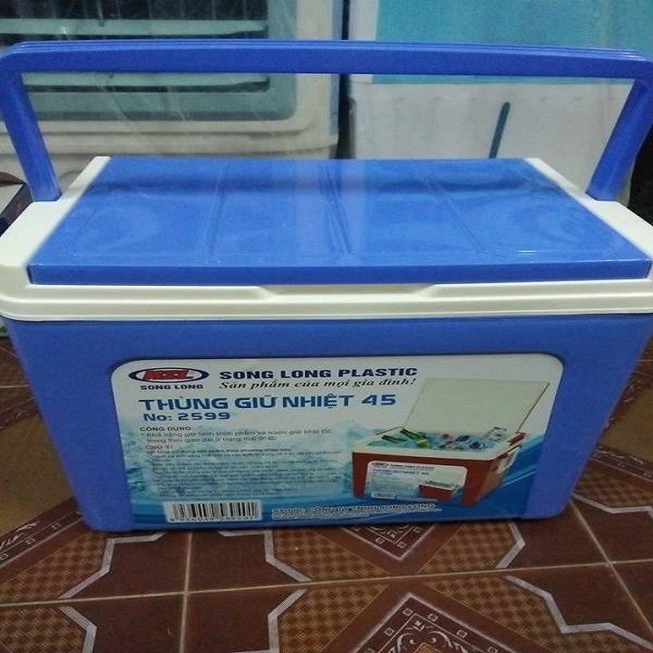 Thùng đựng đá 2 lớp Song Long 45L