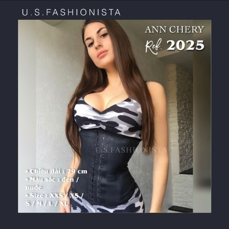 Gen nịt bụng ANNCHERY 2025 📛 MẪU MỚI 📛 tạo độ cong cơ thể, bảo vệ sức khỏe
