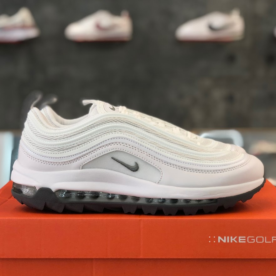 Giày chính hãng Nike Air Max 97 Golf NRG 'White Grey Metallic' - CI7538 100