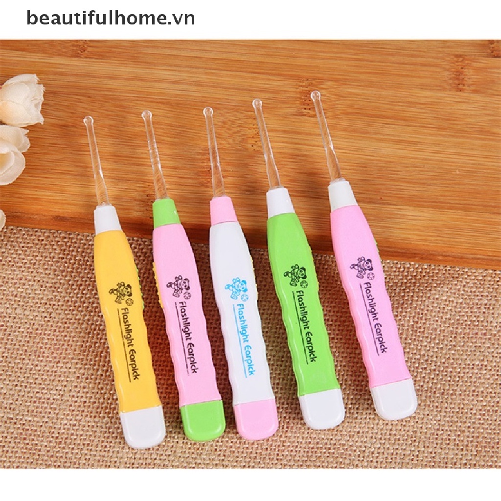 (Hàng Mới) Dụng Cụ Lấy Ráy Tai Có Đèn LED Tiện Lợi