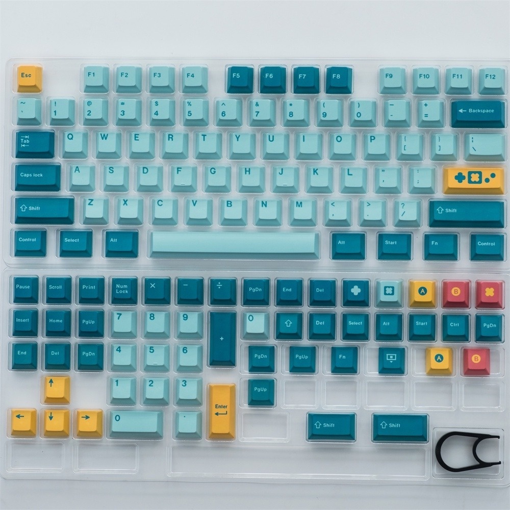 129 Phím GMK Retrocast Keycaps Cherry Profile PBT DYE-SUB Bàn phím cơ Keycap