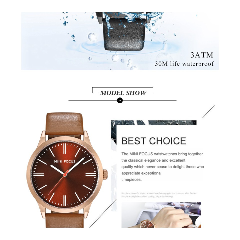 ĐỒNG HỒ NAM MINI FOCUS 0058G DÂY DA CAO CÂP,THIẾT KẾ MẠNH MẼ Bán lẻ giá sỉ