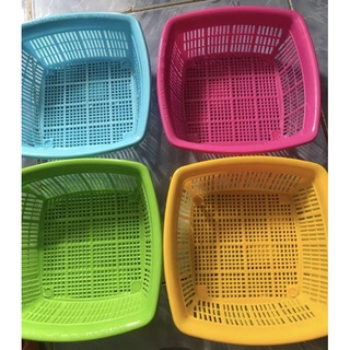 🌺 Set 10 RỔ VUÔNG, Cở TRUNG (Miệng Rộng: 18* 6,5cm)
