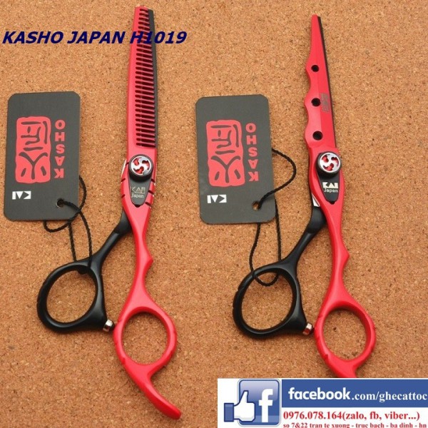 [Tặng Bao Da Và Lược]Kéo cắt tóc nam nữ chuyên nghiệp thép Nhật chống gỉ cao cấp, sắc bén chịu mài mòn rất tốt Kasho K4