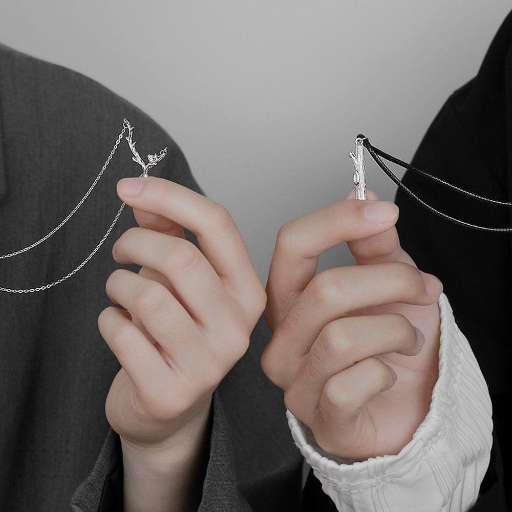 Vòng Cổ Dây Da VANES1 Đơn Giản Thời Trang Cổ Điển Cho Cặp Đôi