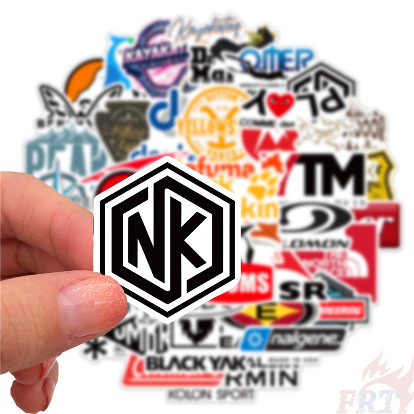 ❉ Fashion Outdoor Brand Series 01 Stickers ❉ 50Pcs/Set DIY Fashion Mixed Luggage Laptop Skateboard Doodle Stickers