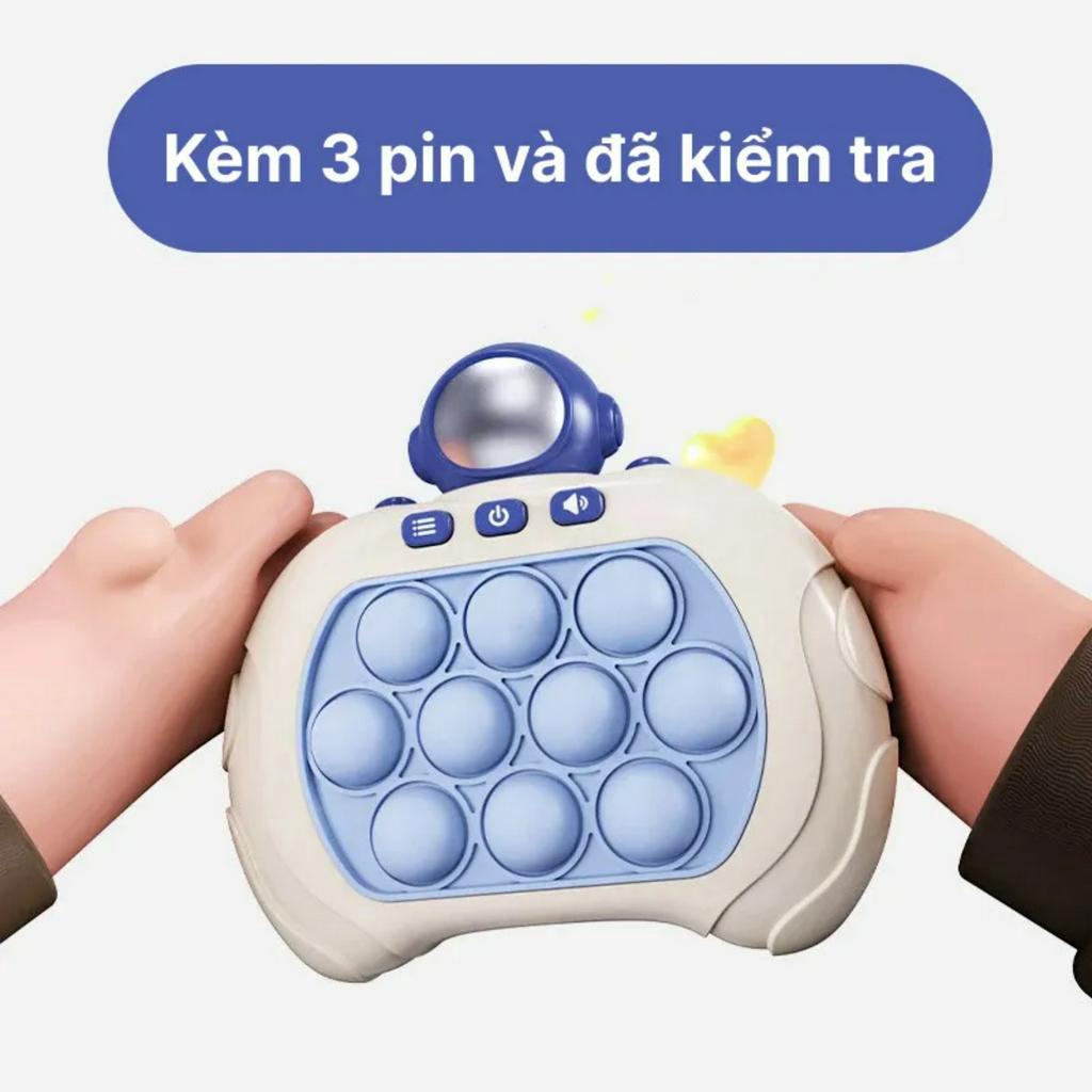 Đồ chơi Pop it thế hệ mới - máy game giải trí bấm nút theo đèn nhạc với nhiều level cho mọi lứa tuổi Ale