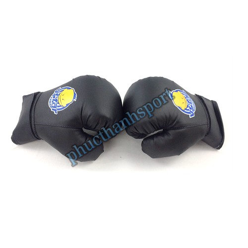 Găng tay đấm boxing trẻ em (đen)