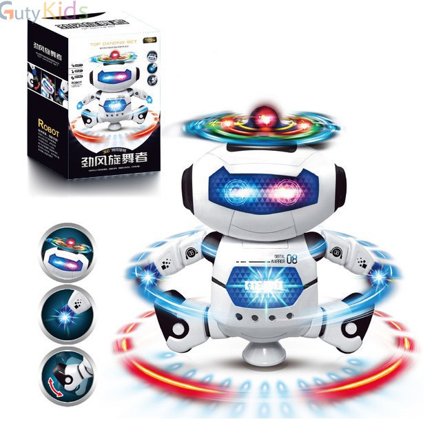 Robot Thông Minh Nhảy Múa Hát Xoay 360 Độ