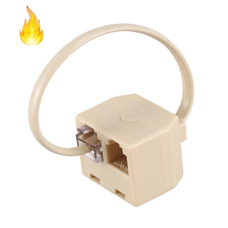 Đầu Chia 2 Cổng Rj11 6P4C Cho Điện Thoại