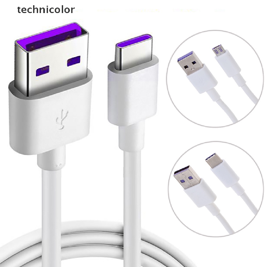Dây Cáp Sạc Nhanh Kỹ Thuật Số 5A Micro USB / Type-c Dành Cho Android