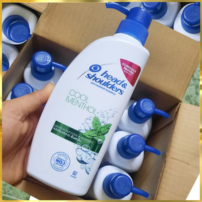 Dầu gội Head & Shoulder bạc hà 450ml - Thái Lan