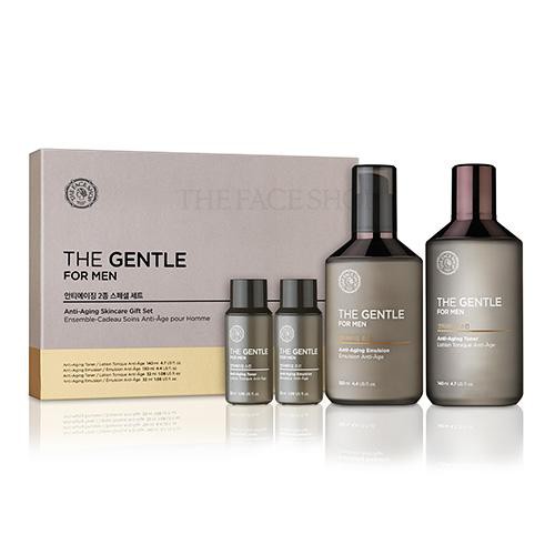 Bộ Dưỡng dành cho nam The Gentle For Men Anti Aging Skincare Gift Set 4 sản phẩm