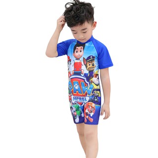 TR❤Đồ bơi liền thân mùa hè họa tiết hoạt hình cho bé trai