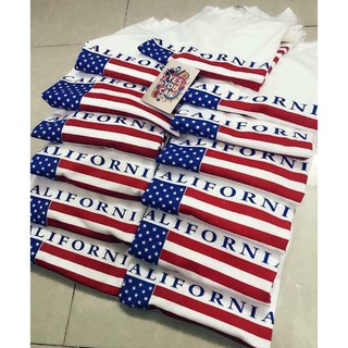 Áo thun cờ Mỹ USA ( Form Rộng Châu Âu)