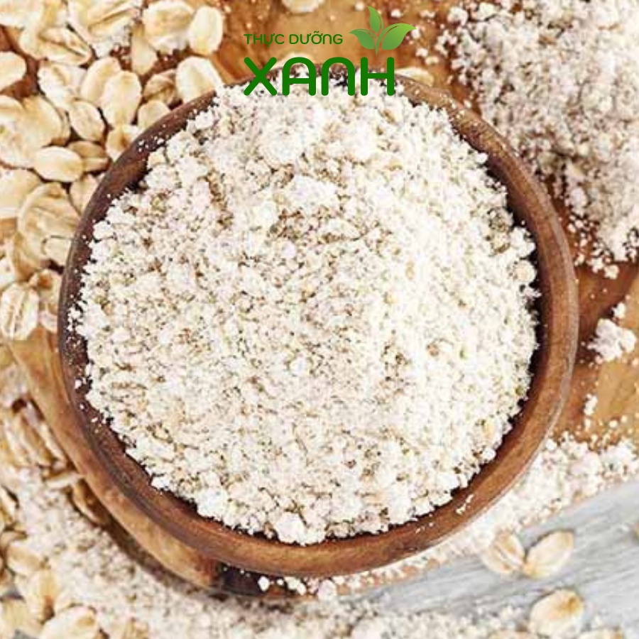 Bột Yến Mạch Giảm Cân Nguyên Chất Xay Mịn, Làm Bánh, Ăn Dặm Cho Bé, Đắp Mặt Nạ - Thực Dưỡng Xanh