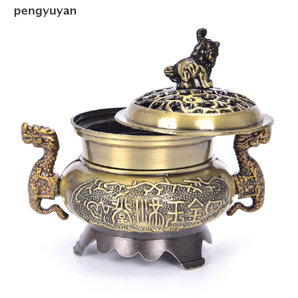 Lư Hương Mini Bằng Hợp Kim Đồng Phong Cách Tây Tạng [Mới]